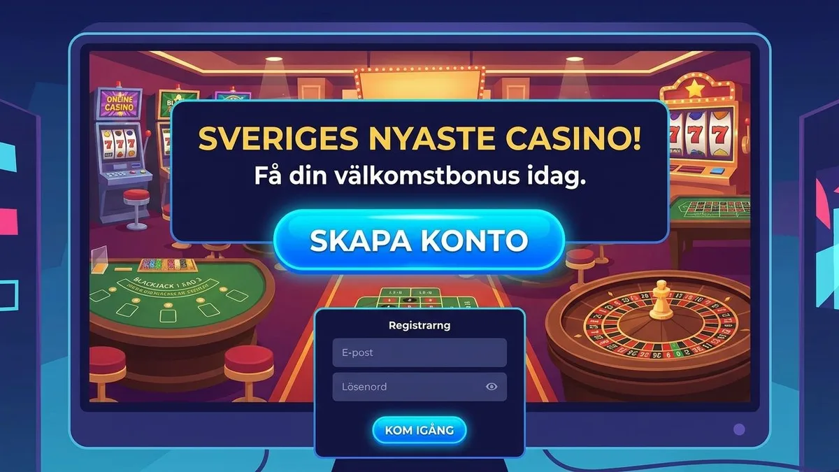 Registrera dig med bonus